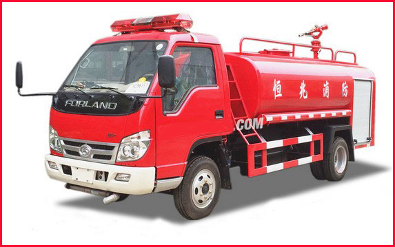 程力消防灑水車_4噸福田消防灑水車價(jià)格