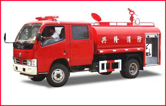 4噸東風(fēng)福瑞卡雙排座消防灑水車(chē)價(jià)格