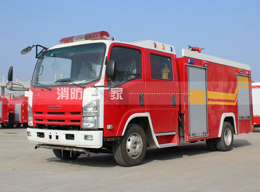 3噸五十鈴700P泡沫消防車(chē)價(jià)格