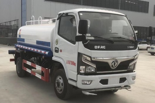 二手灑水車5噸的價(jià)格_國六5方東風(fēng)福瑞卡綠化灑水車廠家價(jià)格