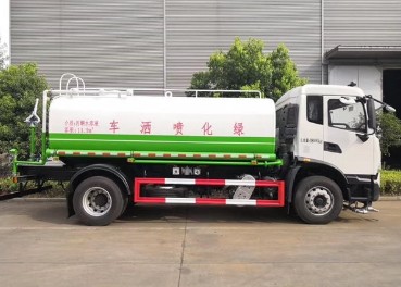12噸灑水車圖片_12-15噸國六東風天錦KR綠化灑水車價格