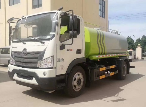 8噸灑水車廠家_國六8噸福田瑞沃ES3綠化灑水車廠家價格
