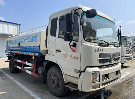 二手15方灑水車_二手國五東風天錦灑水車